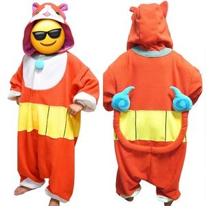 Kids Yo-kai Watch Jibanyan Kigurumi Onesie 3T